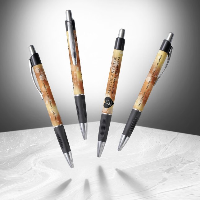 Elegant 22nd Copper Wedding Anniversary (Elegant 22nd Copper Wedding Anniversary Pen Cover Photo)