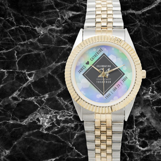 Elegant 24th Opal Wedding Anniversary Celebration Watch (Creator Uploaded)