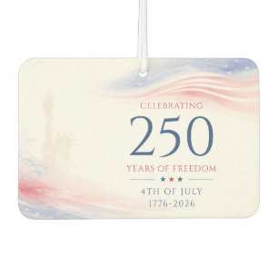 Elegant 250th American Independence Day 4th July Car Air Freshener