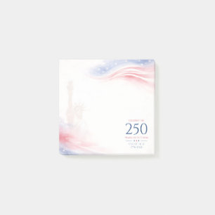 Elegant 250th American Independence Day 4th July Post-it Notes