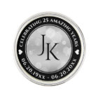 Elegant 25th Silver Wedding Anniversary