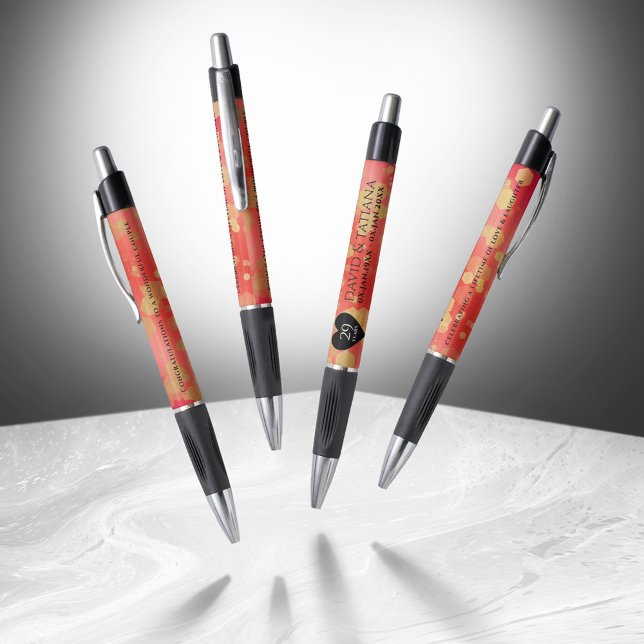 Elegant 29th Garnet Wedding Anniversary (Elegant 29th Garnet Wedding Anniversary Pen Cover Photo)