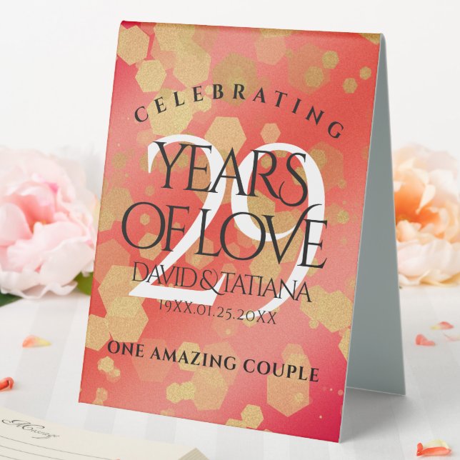 Elegant 29th Garnet Wedding Anniversary (In SItu (Wedding))