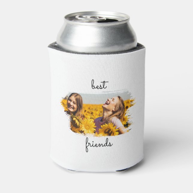 Elegant 2 BFF Best Friends Forever  Can Cooler (Can Back)