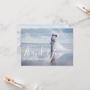 Elegant 2 Photo Calligraphy Script Wedding