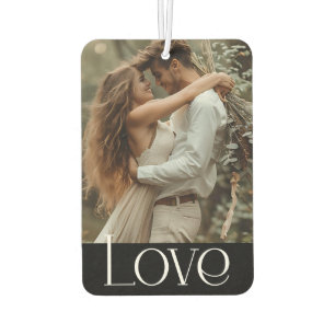 Elegant 2 Photo LOVE Car Air Freshener