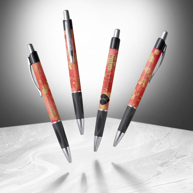 Elegant 2nd Garnet Wedding Anniversary Celebration (Elegant 2nd Garnet Wedding Anniversary Pen Cover Photo)