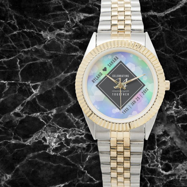 Elegant 34th Opal Wedding Anniversary Celebration Watch (Creator Uploaded)