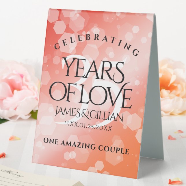 Elegant 35th Coral Wedding Anniversary Celebration (In SItu (Wedding))