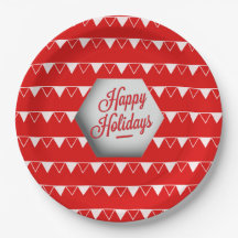 Elegant 3D Happy Holidays