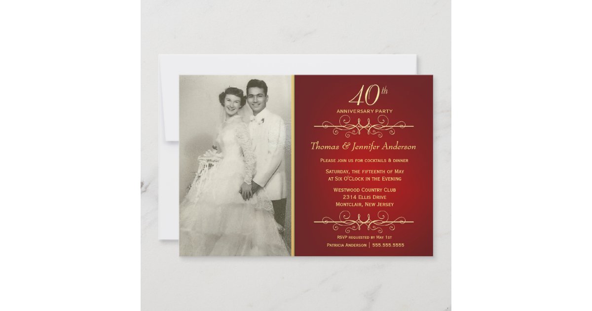 pin-on-ruby-wedding-anniversary-invitations