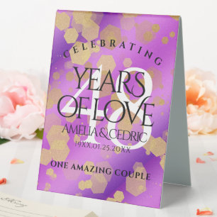 Elegant 48th Amethyst Wedding Anniversary