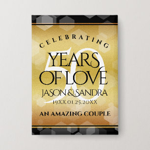 Elegant 50th Golden Wedding Anniversary