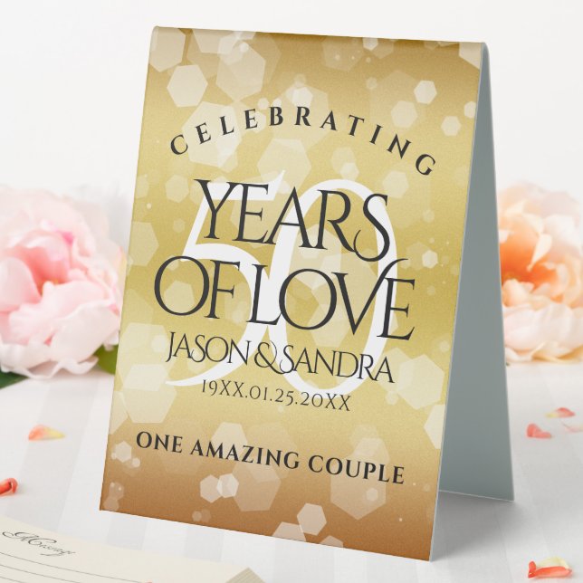 Elegant 50th Golden Wedding Anniversary (In SItu (Wedding))