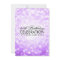 Elegant 60th Birthday Party Purple Glitter Lights