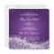 Elegant 60th Birthday Party Sparkling Wave Purple