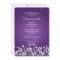 Elegant 60th Birthday Party Winter Sparkle Purple