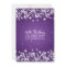 Elegant 60th Birthday Party Winter Sparkle Purple