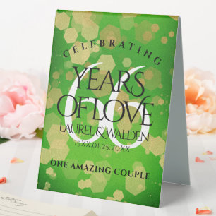 Elegant 66th Titanite Wedding Anniversary