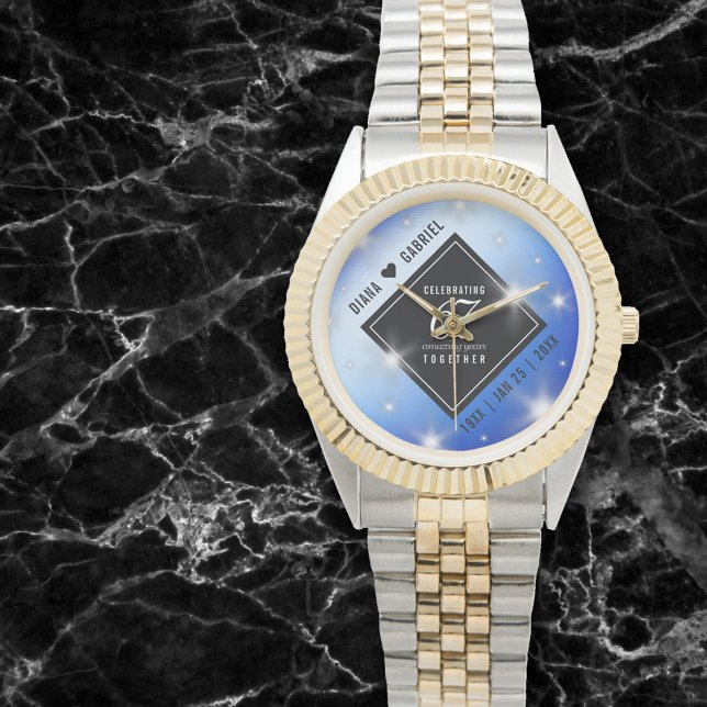Elegant 67th Star Sapphire Wedding Anniversary Watch (Creator Uploaded)