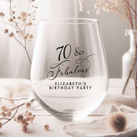 Elegant 70th Birthday Party