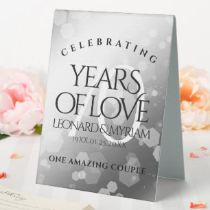 Elegant 70th Platinum Wedding Anniversary