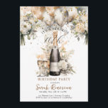 Elegant 70th Surprise Birthday Party Invitation<br><div class="desc">Elegant surprise 60th birthday party invitation,  featuring watercolor balloons,  blush pink,  cream florals and a scattering of faux gold confetti. Customise for any age.</div>