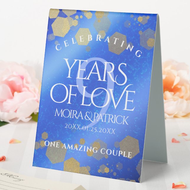 Elegant 9th Lapis Lazuli Wedding Anniversary (In SItu (Wedding))