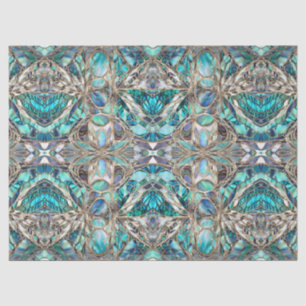 Elegant Abalone Pattern Decoupage Tissue Tissue Paper