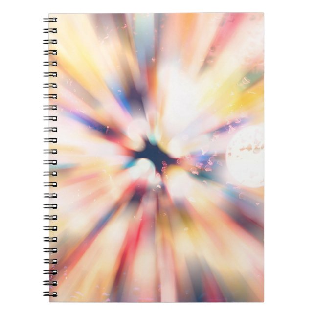 Elegant abstract background abstract, arts, backgr notebook (Front)