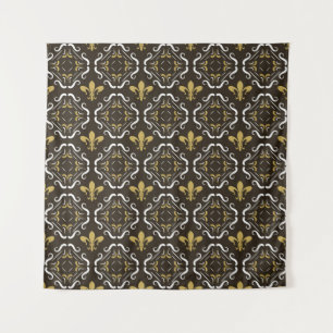 Elegant Abstract Background. Seamless Geometric Pa Tapestry