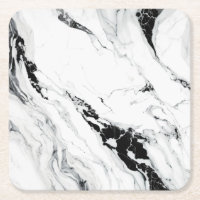 Elegant abstract black and white marble stone