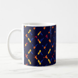 Elegant Abstract Colourful Pattern Coffee Mug