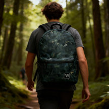 Elegant Abstract Dark Green  Tie Dye Pattern