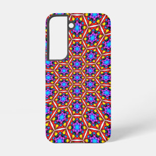 Elegant Abstract Floral Pattern Samsung Galaxy Case