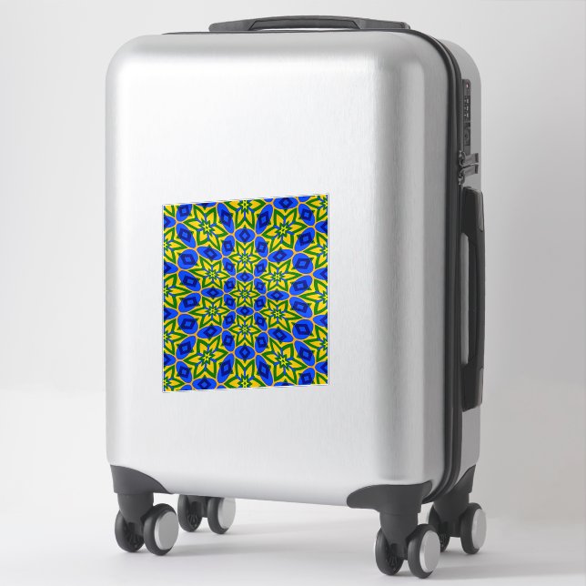 Elegant Abstract Flowers Pattern (Suitcase)