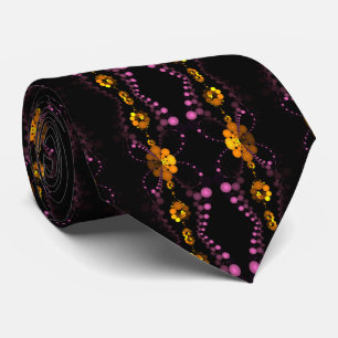 Elegant Abstract Geometry Neck Tie