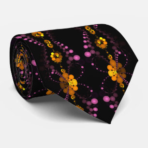 Elegant Abstract Geometry Tie