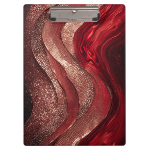 Elegant Abstract Painting Clipboard