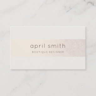 Elegant Abstract Rose Gold Purple Watercolor Business Card