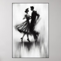 Elegant Abstract Swing Dance