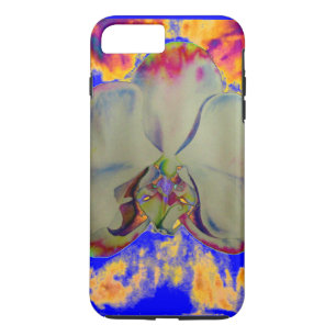 Elegant abstract tropical floral iPhone 8 plus/7 plus case