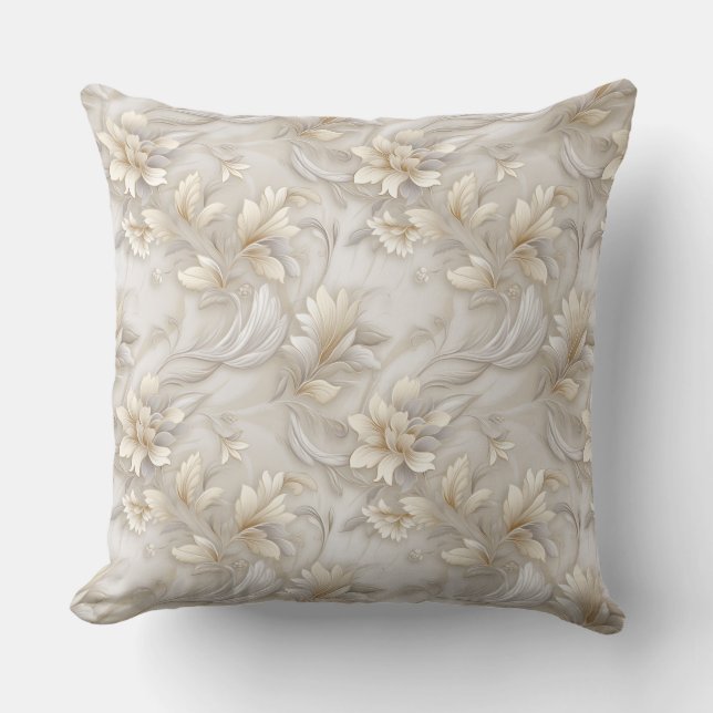 Elegant Acanthus Cushion (Front)