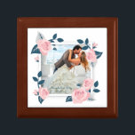 Elegant Add Your Own Photo Wedding Gift Box<br><div class="desc">For further customisation,  please click the "Customise" button and use our design tool to modify this template. If the options are available,  you may change text and image by simply clicking on "Edit/Remove Text or Image Here" and add your own. Designed by Freepik.</div>