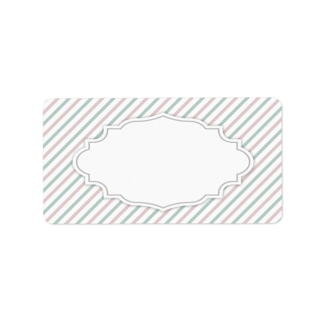 Elegant Address Label (Front)