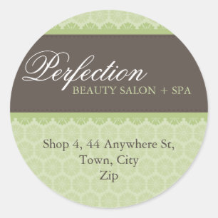 ELEGANT ADDRESS STICKER SEAL :: perfection 6A