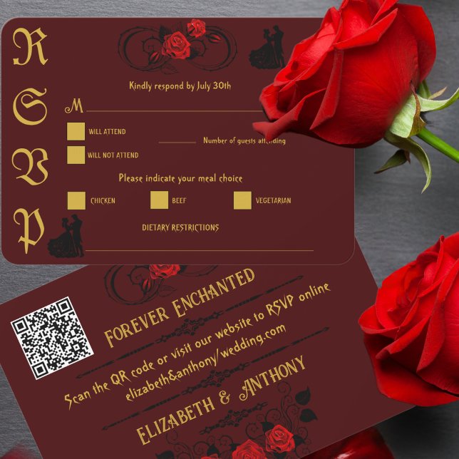 Elegant Affair RSVP Card (Creator Uploaded)