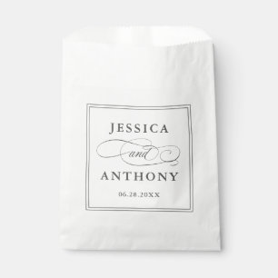 Elegant Affair Wedding or Engagement Party Favour Bag