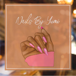 Elegant African American Nail Artist Manicurist