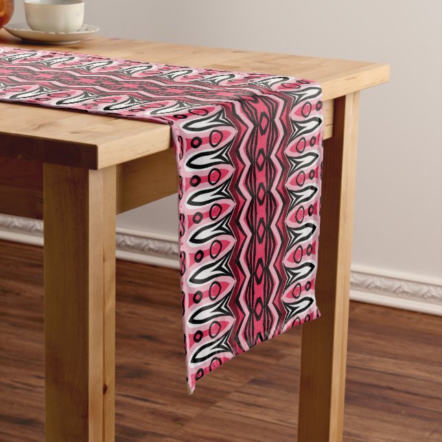 Elegant African-Inspired Short Table Runner (In Situ)